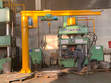 Cantilever Crane 설치 방법