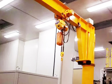 수동 회전 팔 리프팅 크레인 Jib 크레인 그리기