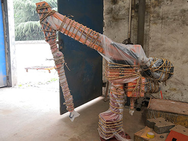 베트남에서 고객이 주문한 조작기는 배달 준비가 되었습니다.